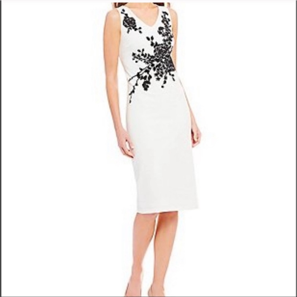 Calvin Klein NWT beaded bodycon dress